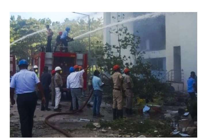 औषधी उद्योगमा विस्फोट कम्तीमा १७ जनाको मृत्यु